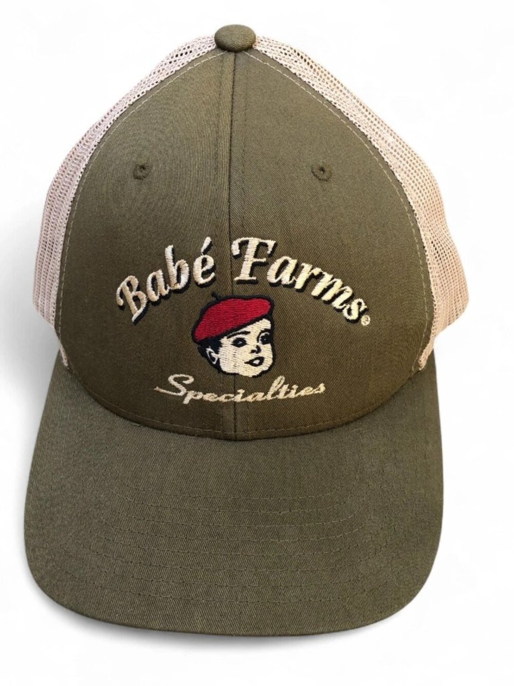 BABE'S FARMS SPECIALTIES Trucker Hat Men's One Size Green Santa Maria Cap